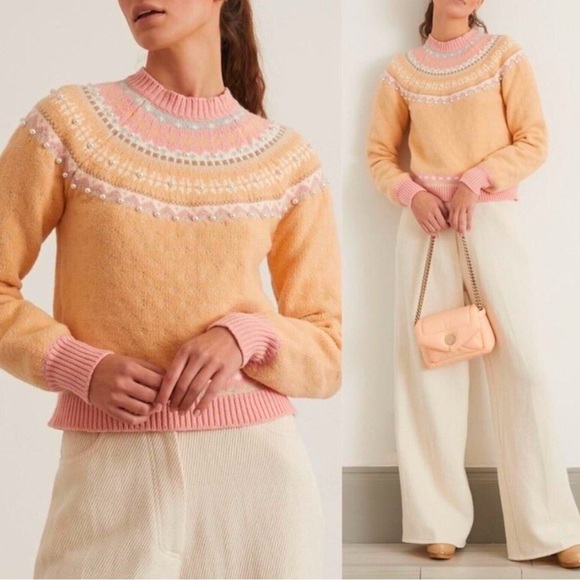 LoveShackFancy Crawley Birch Grove Sweater - Picture 4 of 11